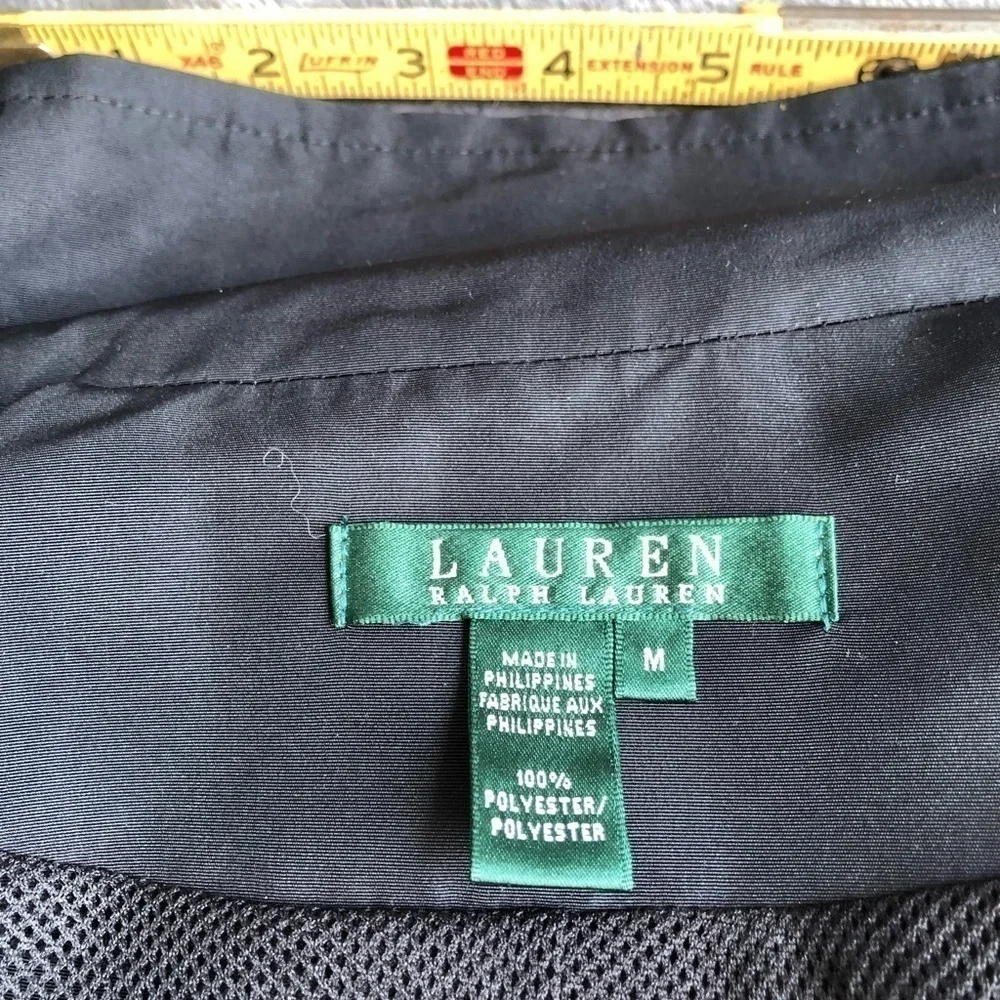 𝅺LAUREN Ralph Lauren Black Light‎ Weight Spring Jacket